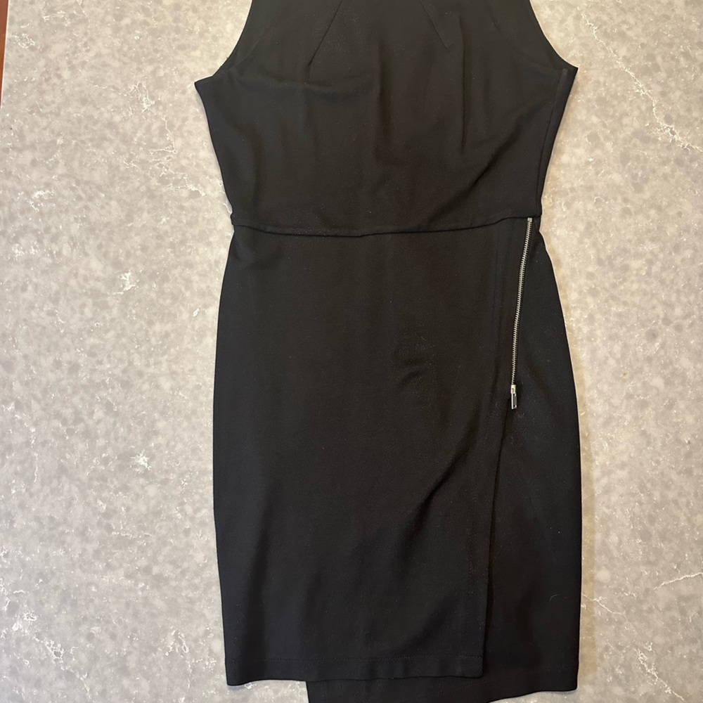 Zara Black Midi Dress
